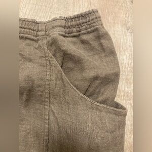 Handmade olive green pants
